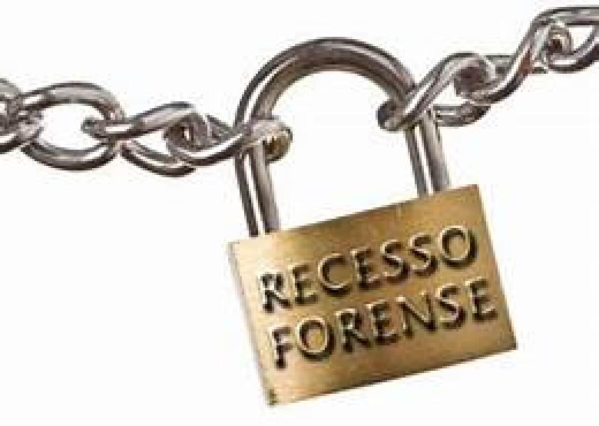 recesso forense