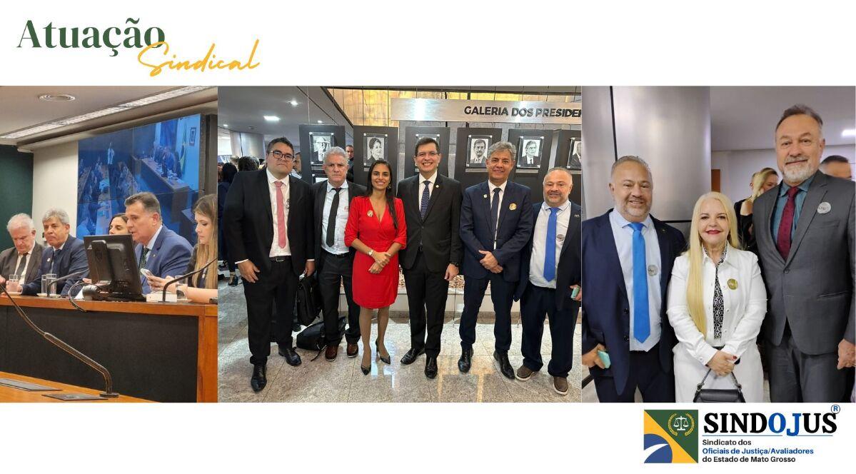 Sindojus-MT participa das comemorações dos 20 anos do CNJ e reforça articulações em Brasília