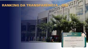 Sindojus-MT parabeniza TJMT pela conquista do 1º lugar no Ranking da Transparência do CNJ