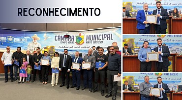 “É uma honra servir à sociedade”, diz oficial de Justiça ao receber Moção de Aplausos em Campo Verde